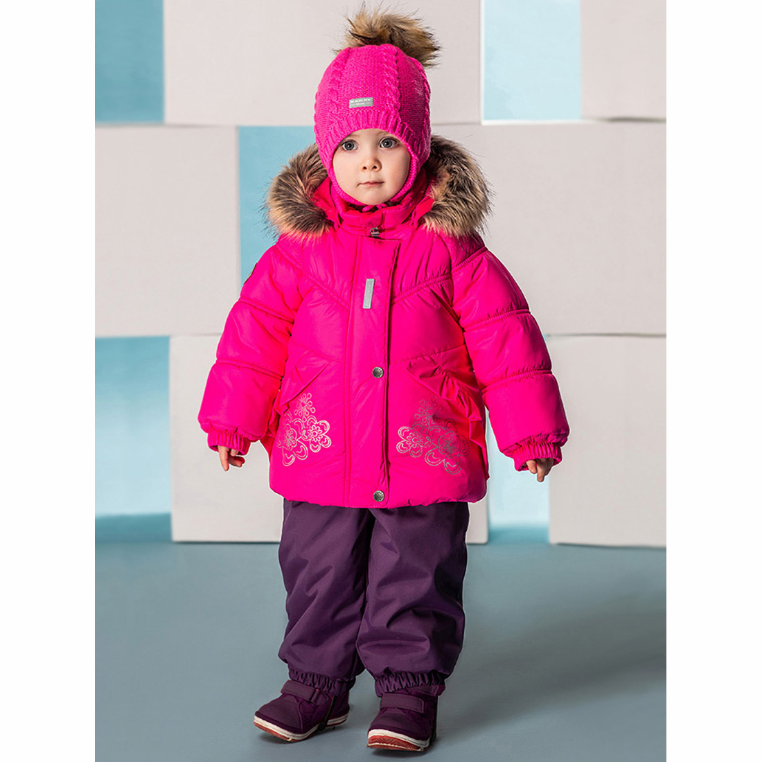 

Комплект для девочек KERRY FLORA K19416, размер 86, K19416