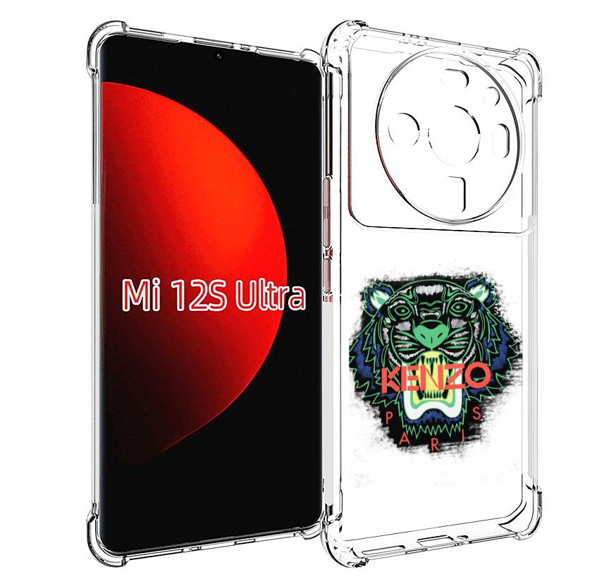 

Чехол MyPads кинзо для Xiaomi 12S Ultra, Прозрачный, Tocco