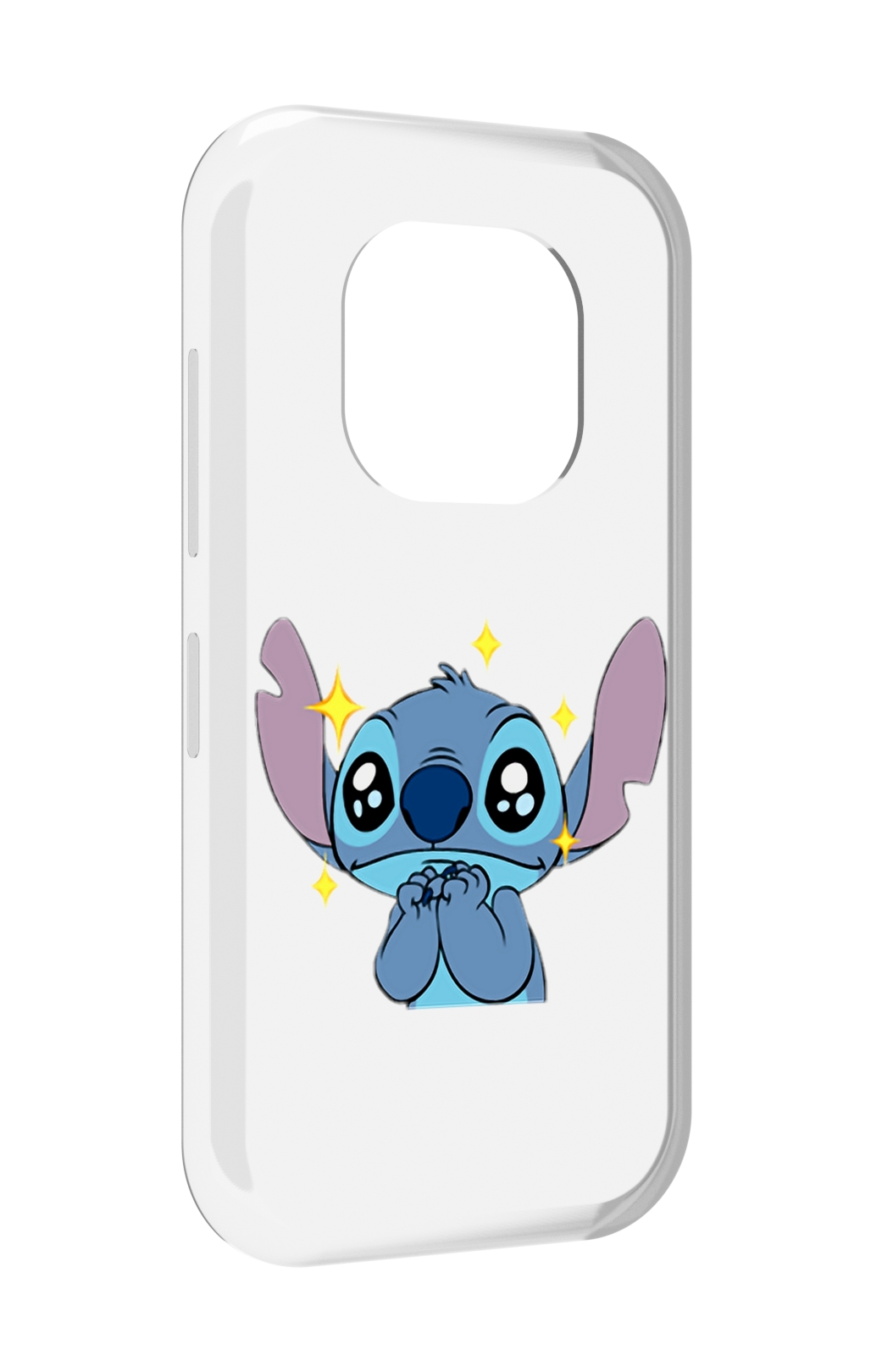 

Чехол MyPads милый-стич детский для Doogee V20, Прозрачный, Tocco