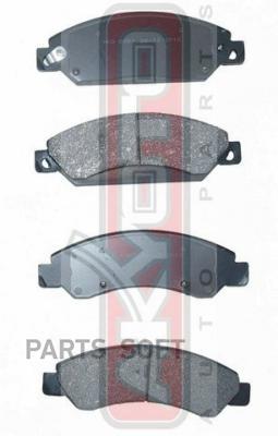 

Тормозные колодки Akyoto дисковые передние AKD0957