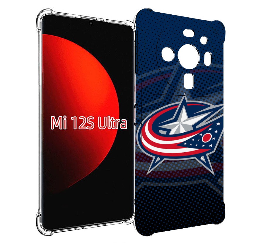 

Чехол MyPads коламбус блю джекетс для Xiaomi 12S Ultra, Прозрачный, Tocco