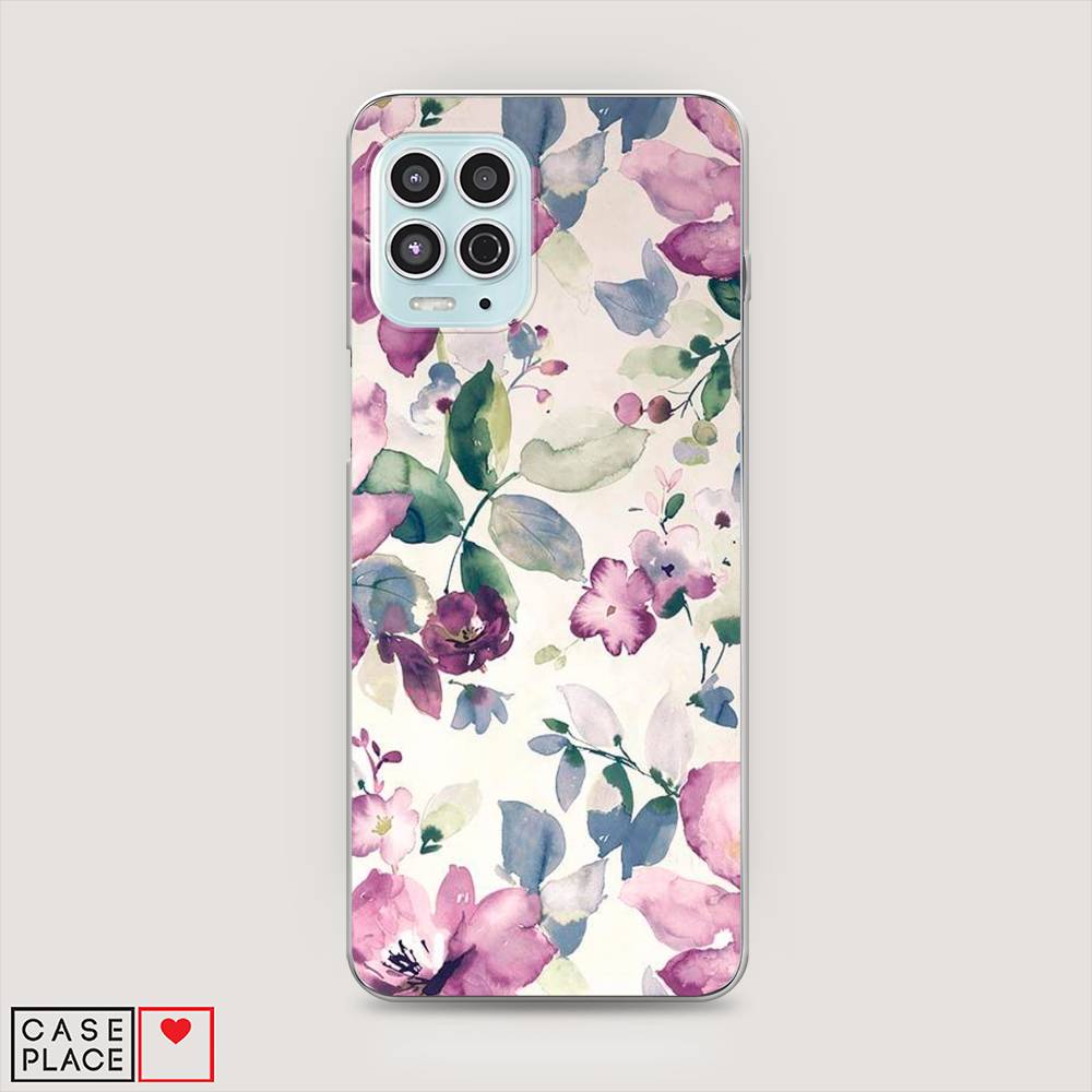 

Силиконовый чехол "Акварельная нежность" на Motorola Moto G100, 241650-8