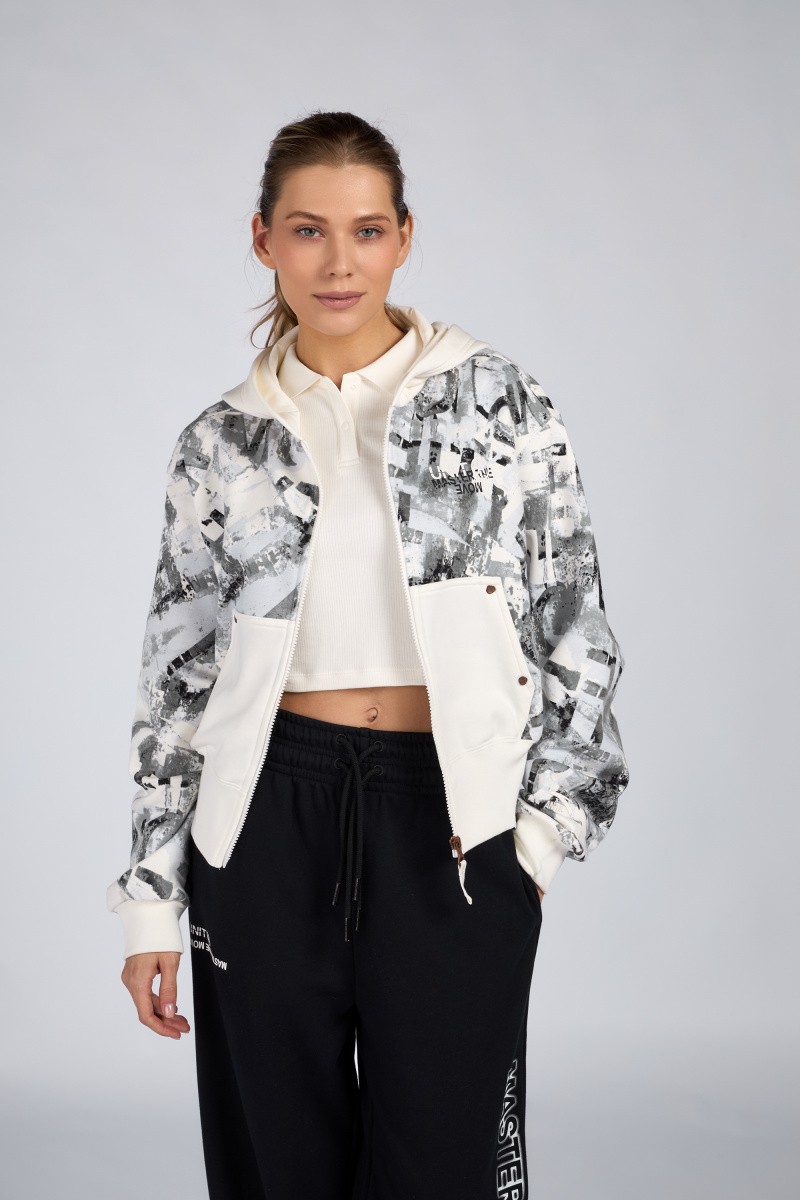 

Толстовка женская Anta 862418719 Dance DUPONT SORANA белая M, Белый, 862418719 Dance DUPONT SORANA