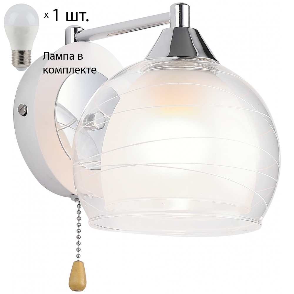 

Бра с лампочкой Velante 277-101-01+Lamps E27 P45