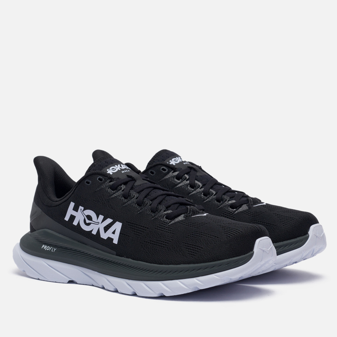 фото Кроссовки мужские hoka one one mach 4 черные 11 us