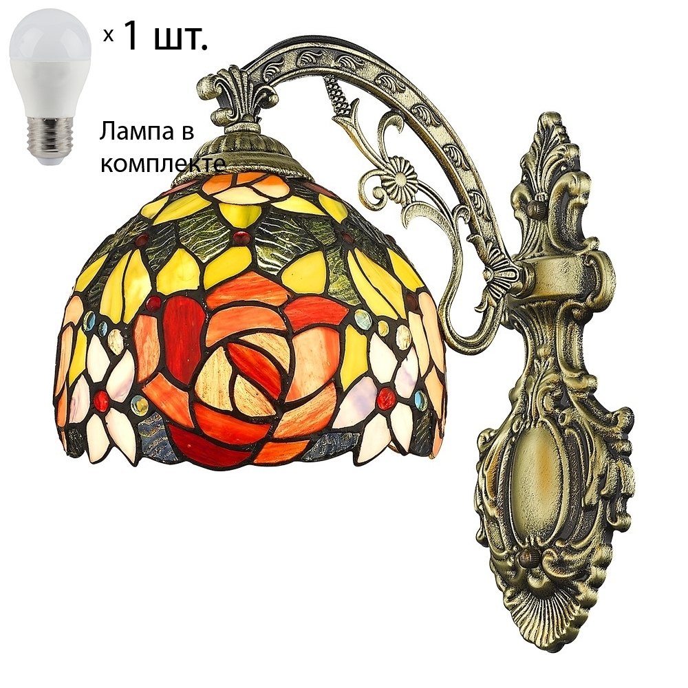 

Бра с лампочкой Velante 828-801-01+Lamps E27 P45