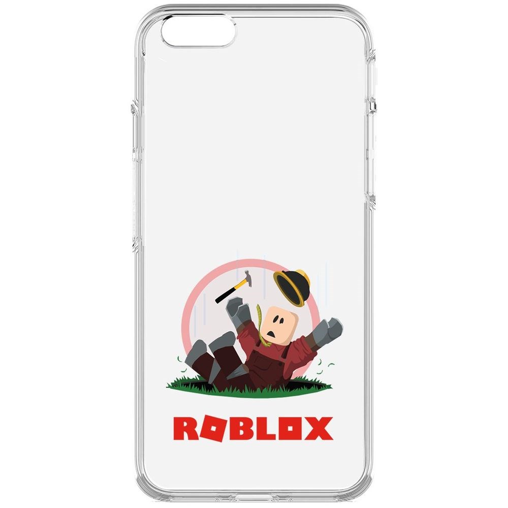 фото Чехол-накладка krutoff clear case roblox-ошибка доступа для iphone 6s