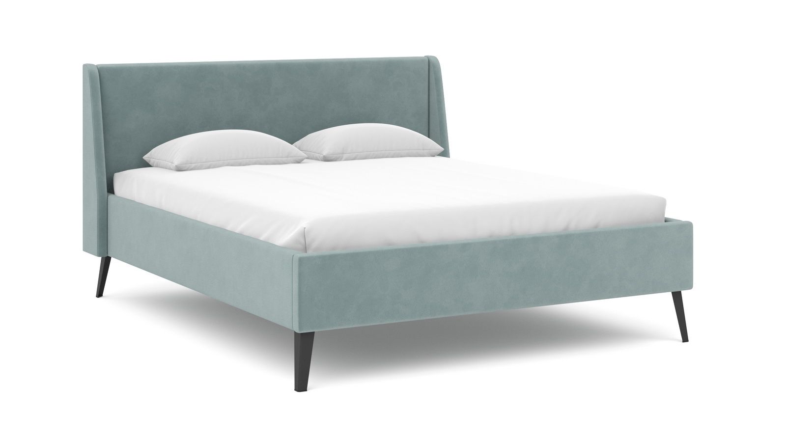 

Кровать Askona Relax I Sky Velvet 18 160х200, Голубой