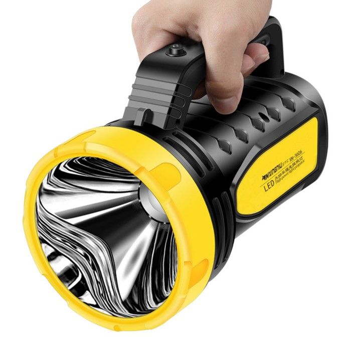 

Фонарь прожекторный аккумуляторный, 10 Вт, 3000 мАч, LED, Черный;желтый