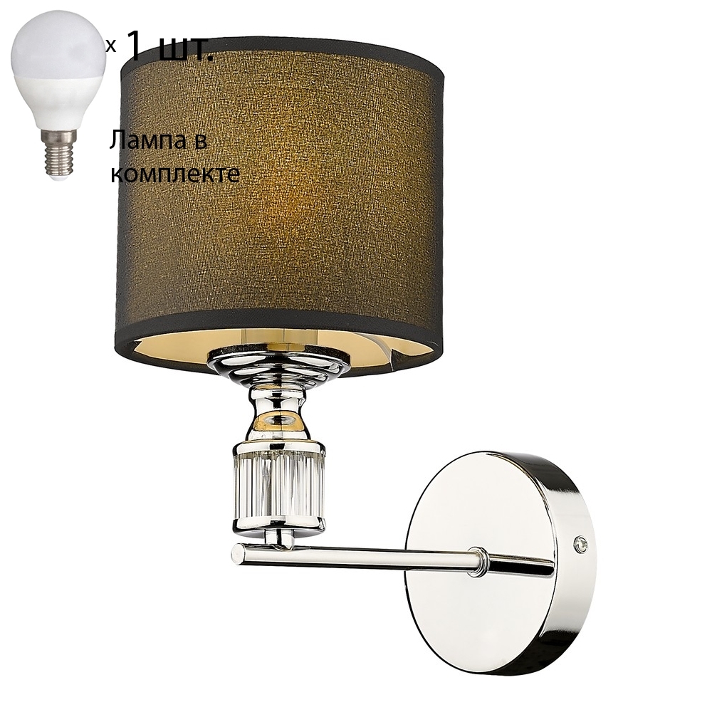 

Бра с лампочкой Velante 293-121-01+Lamps E14 P45