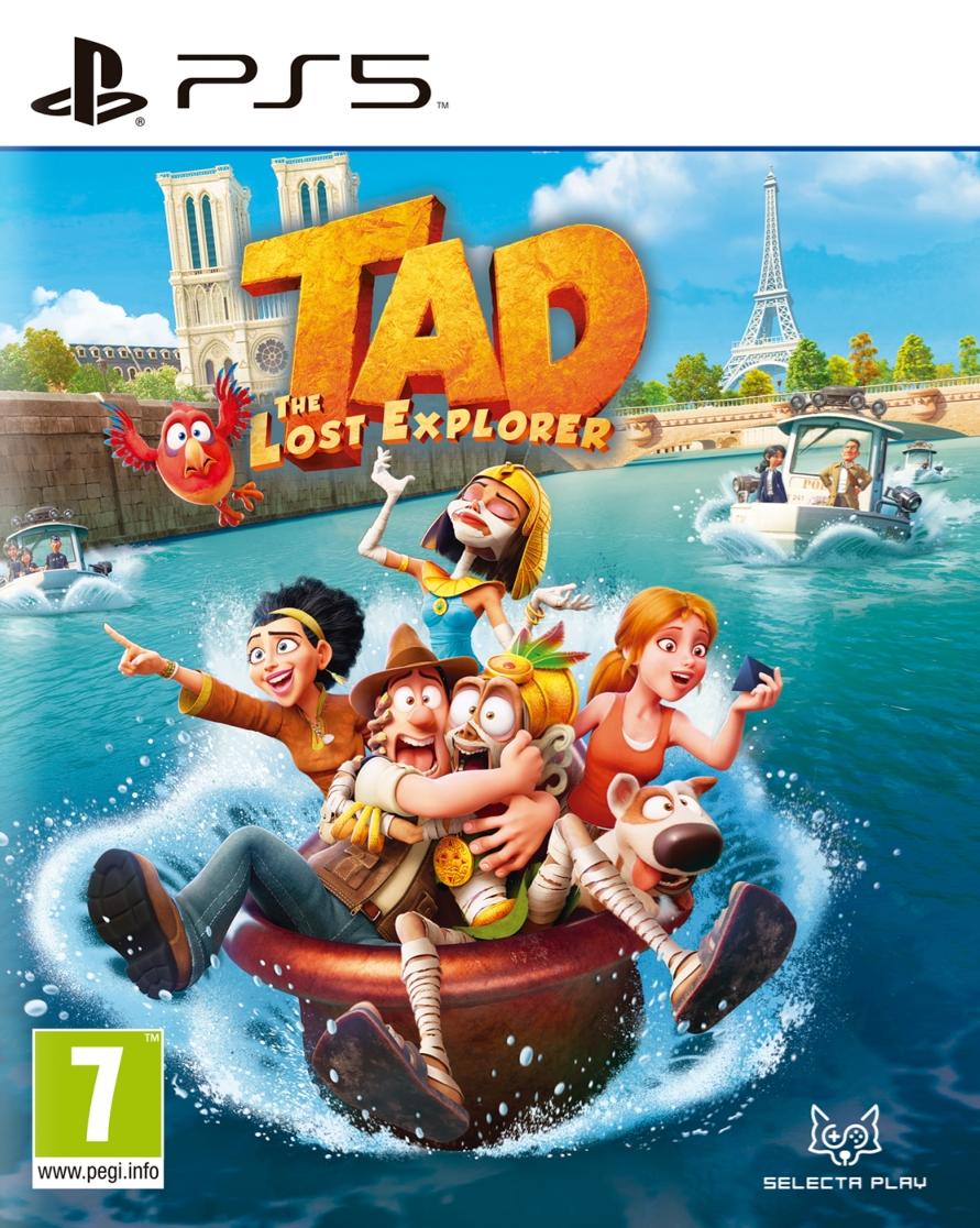 Игра Tad The Lost Explorer and The Emerald Tablet (PS5, полностью на иностранном языке)