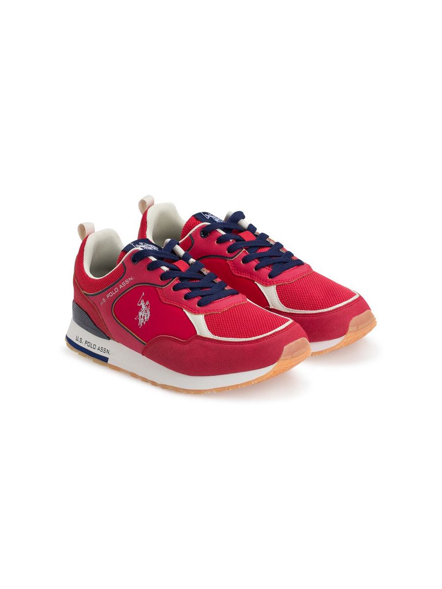 

Кроссовки мужские U.S. POLO Assn. 001388471 красные 44 EU, Красный, 001388471