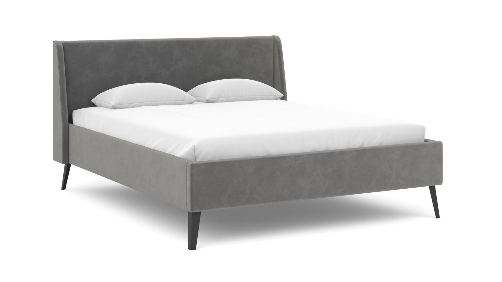 

Кровать Askona Relax I Sky Velvet 16 140х200, Серый