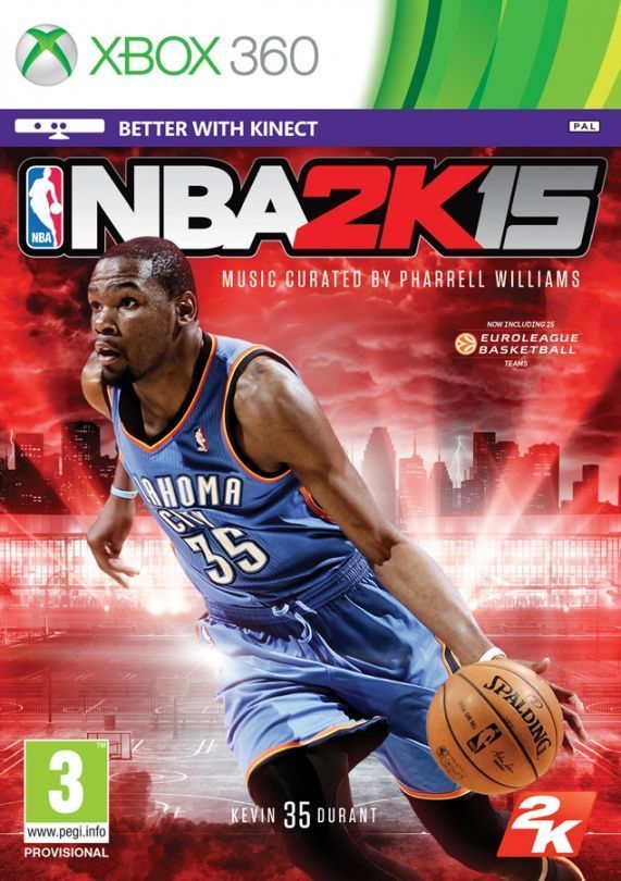 Игра NBA 2K15 (Xbox 360, полностью на иностранном языке)
