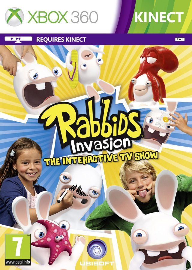 Игра Rabbids Invasion поддержка Kinect (Xbox 360, русские субтитры)