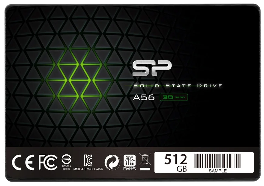 

SSD накопитель Silicon Power A56 512Gb (SP512GBSS3A56A25)