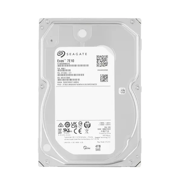 

Жесткий диск Seagate 4 ТБ (Exos 7E10 4TB (ST4000NM001B))