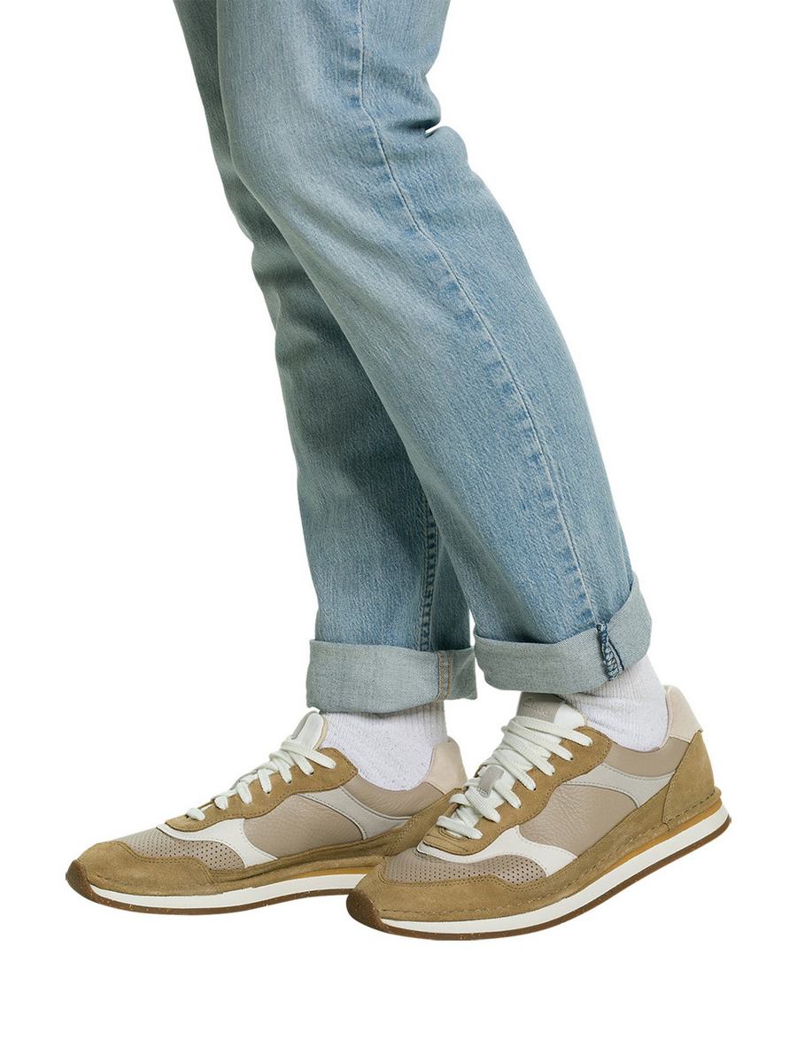 

Кроссовки мужские Clarks 001389973 коричневые 44.5 EU, Коричневый, 001389973