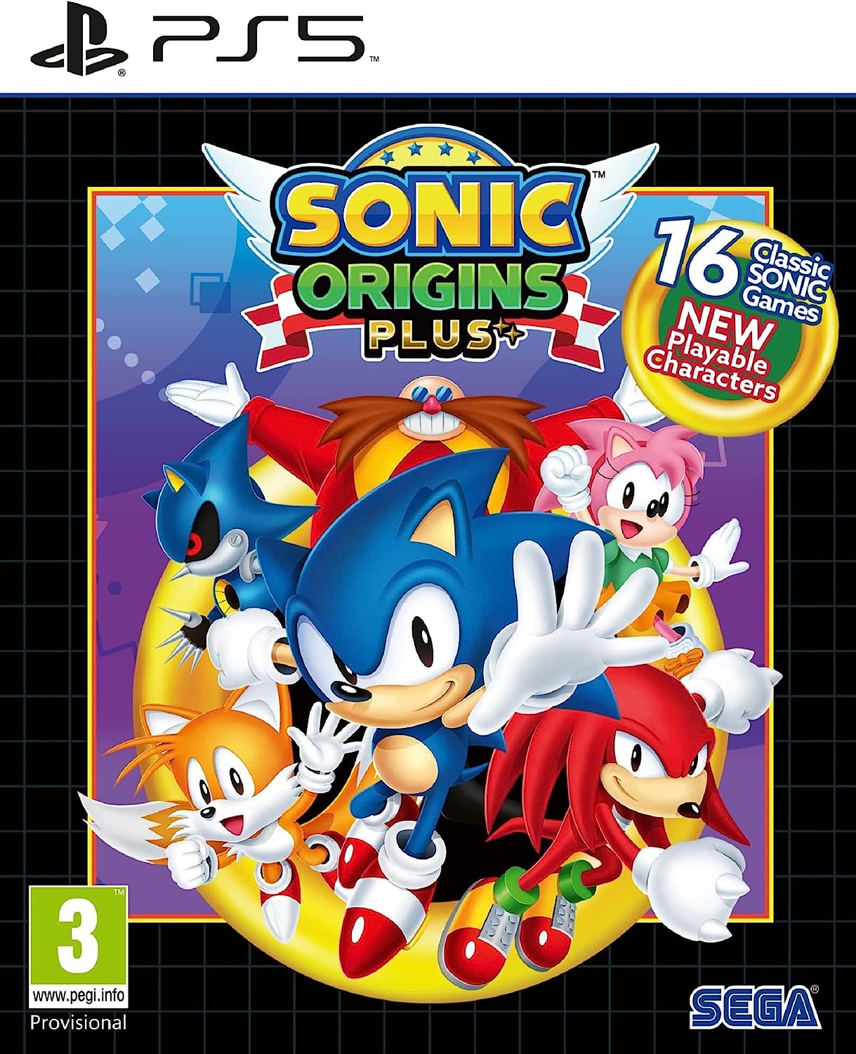 

Игра Sonic Origins Plus Day One Edition (PlayStation 5, русские субтитры), Sonic Origins Plus Day One Edition
