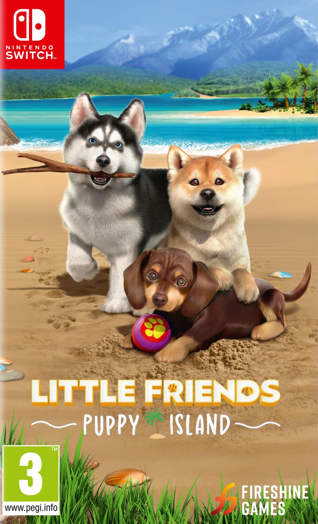 Игра Little Friends Puppy Island (Nintendo Switch, полностью на иностранном языке)
