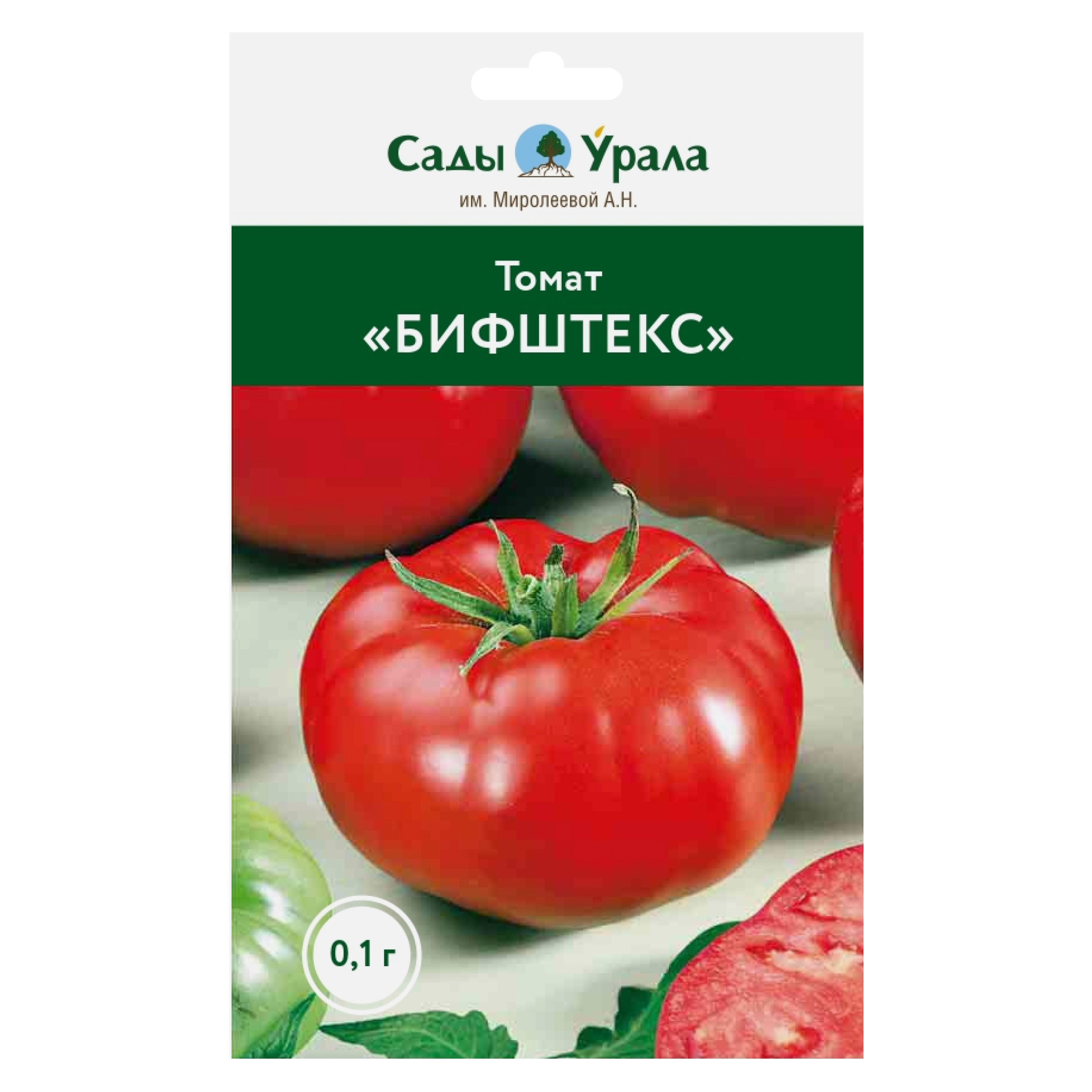 

Семена овощей Томат «Бифштекс», Сады Урала, 0,1 г, Томат «Бифштекс»