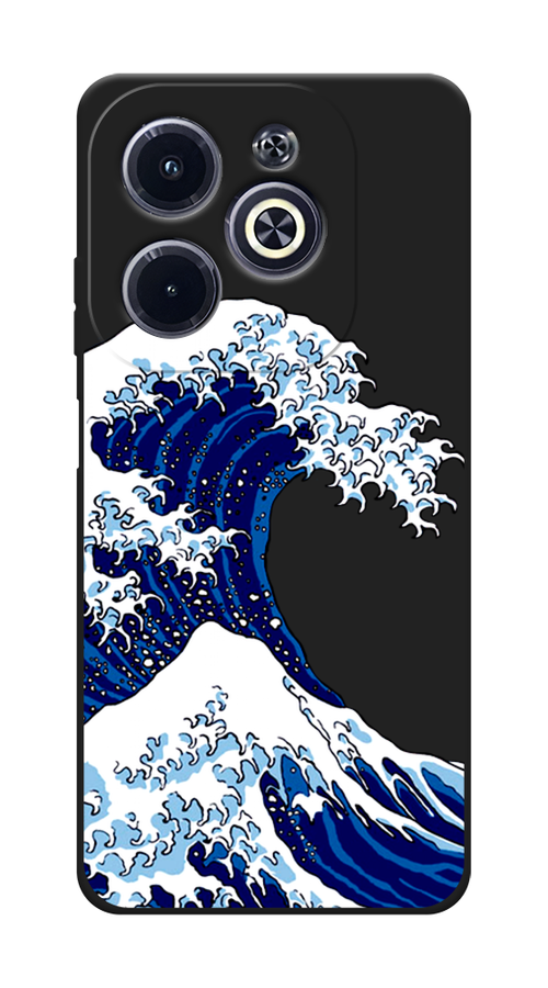 

Чехол Awog на Infinix HOT 40i "Волна в Канагаве", Синий;белый, 3105452-1