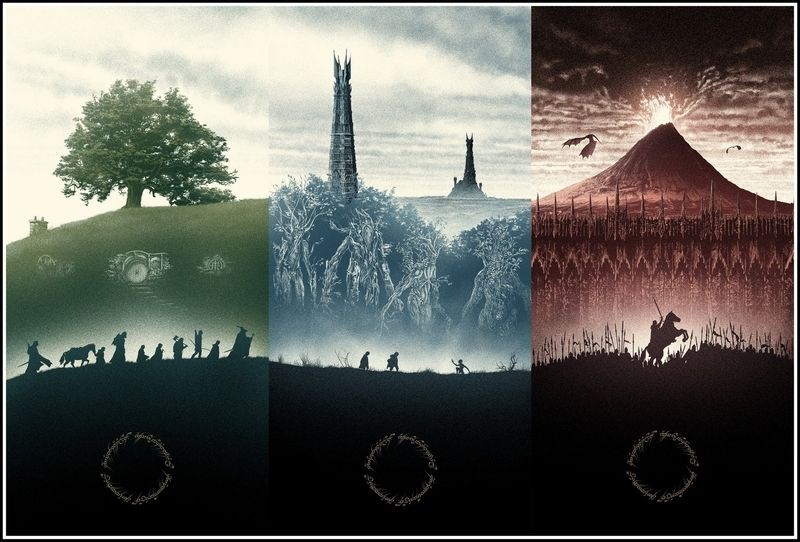 

Постер к фильму "Властелин колец: Братство кольца" (The Lord of the Rings The Fellowship o