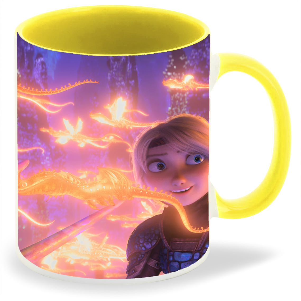 

Кружка CoolPodarok Мульфильмы Как приручить дракона (драконы светятся)