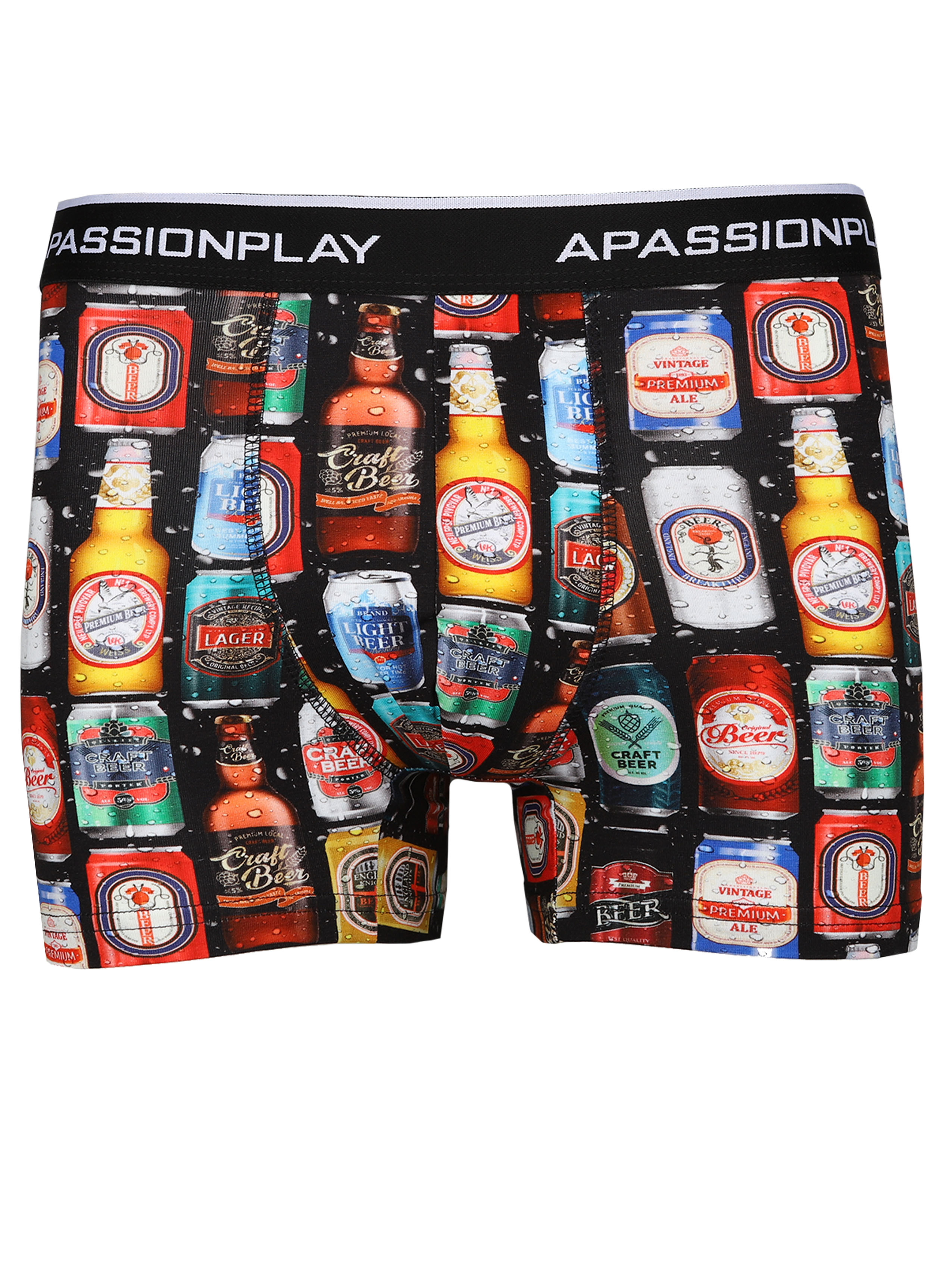 

Боксеры мужские A passion play SQ64734 черные XL