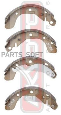 

Тормозные колодки Akyoto барабанные задние AKS11201