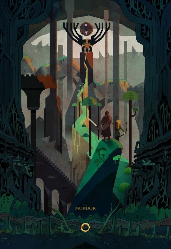 

Постер к фильму "Властелин колец: Братство кольца" (The Lord of the Rings The Fellowship o