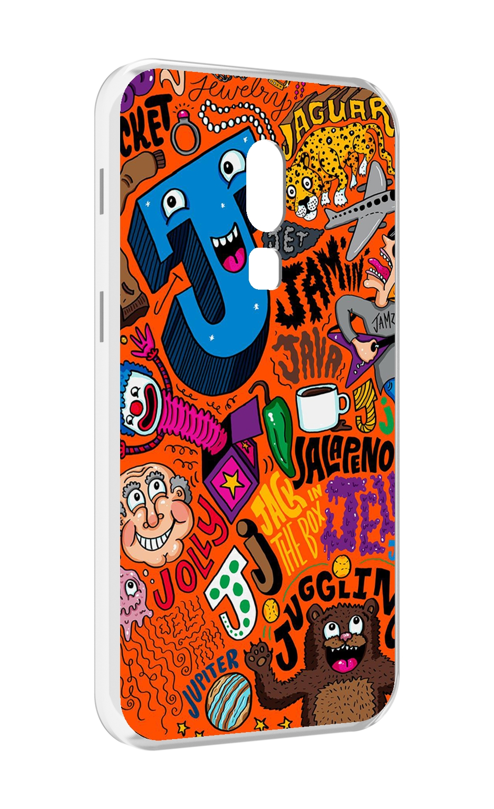 

Чехол Mypads Funky-Decor Для Meizu V8, Прозрачный, Tocco