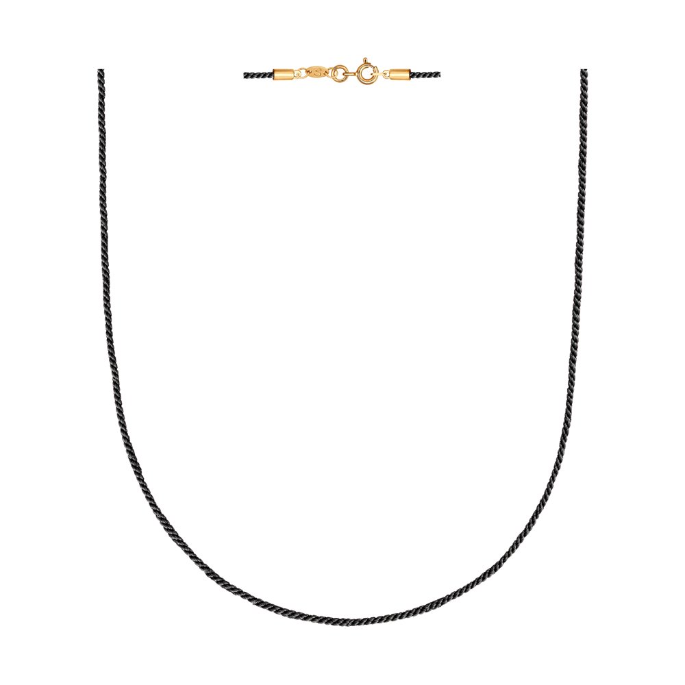 

Шнурок из серебра 40 см SOKOLOV 93070015, 93070015
