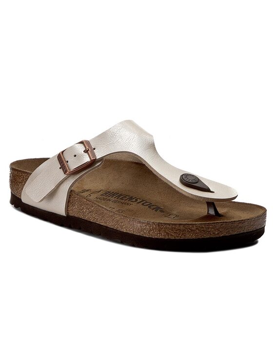 

Шлепанцы Gizeh 0943871 Birkenstock бежевый 43 EU, Gizeh 0943871