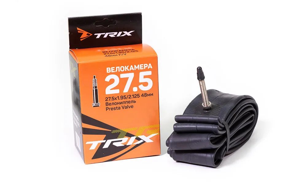 

Камера Trix 27.5 x 1.95/2.125 presta, Черный, 172400490