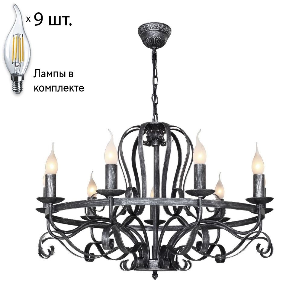 

Люстра с лампочками F-Promo Palermo 2162-9P+Lamps