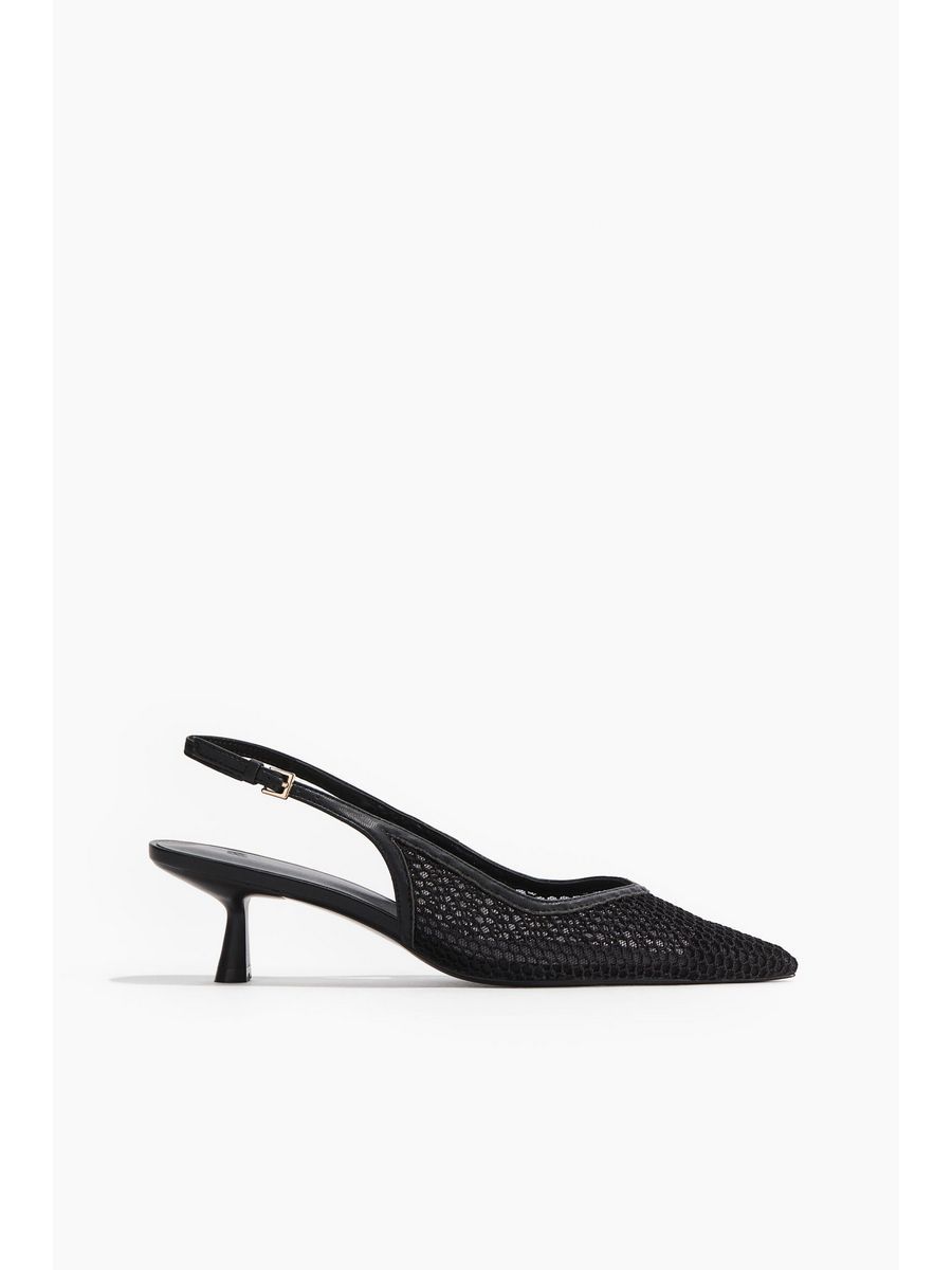 

Туфли женские H&M 122456900 черные 38 EU, Черный, 122456900