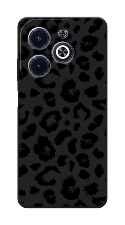 

Чехол Awog на Infinix HOT 40i "Окрас леопарда фон", Черный, 3105452-1