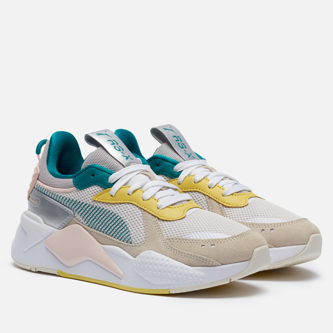 фото Кроссовки женские puma rs-x ocean queen бежевые 7.5 us