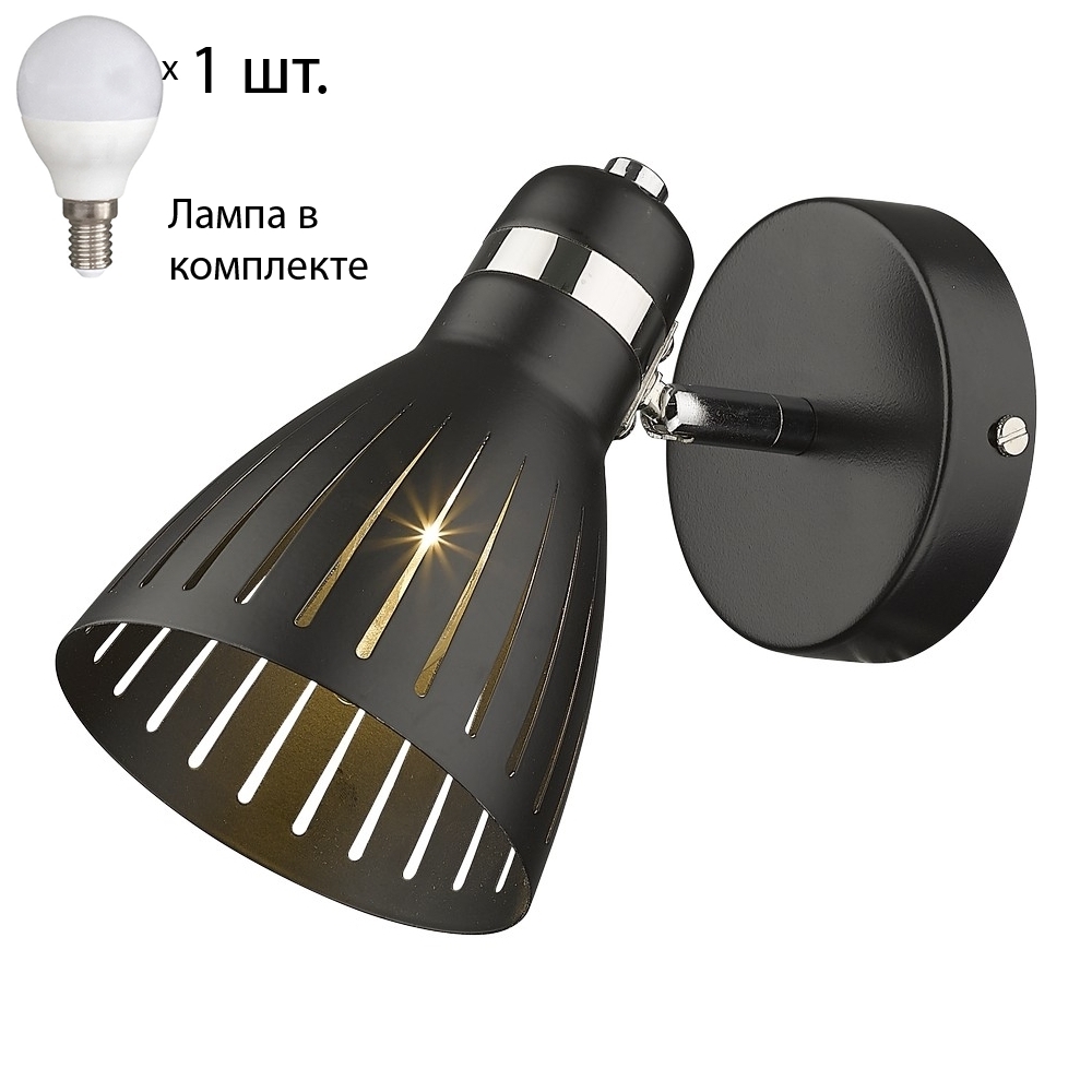 

Спот с лампочкой Velante 219-021-01+Lamps E14 P45