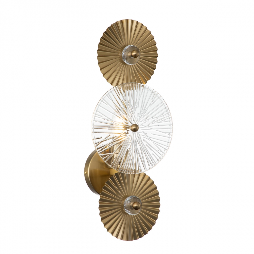 

Настенный светильник Indigo Miele 12021/A/1W Brass