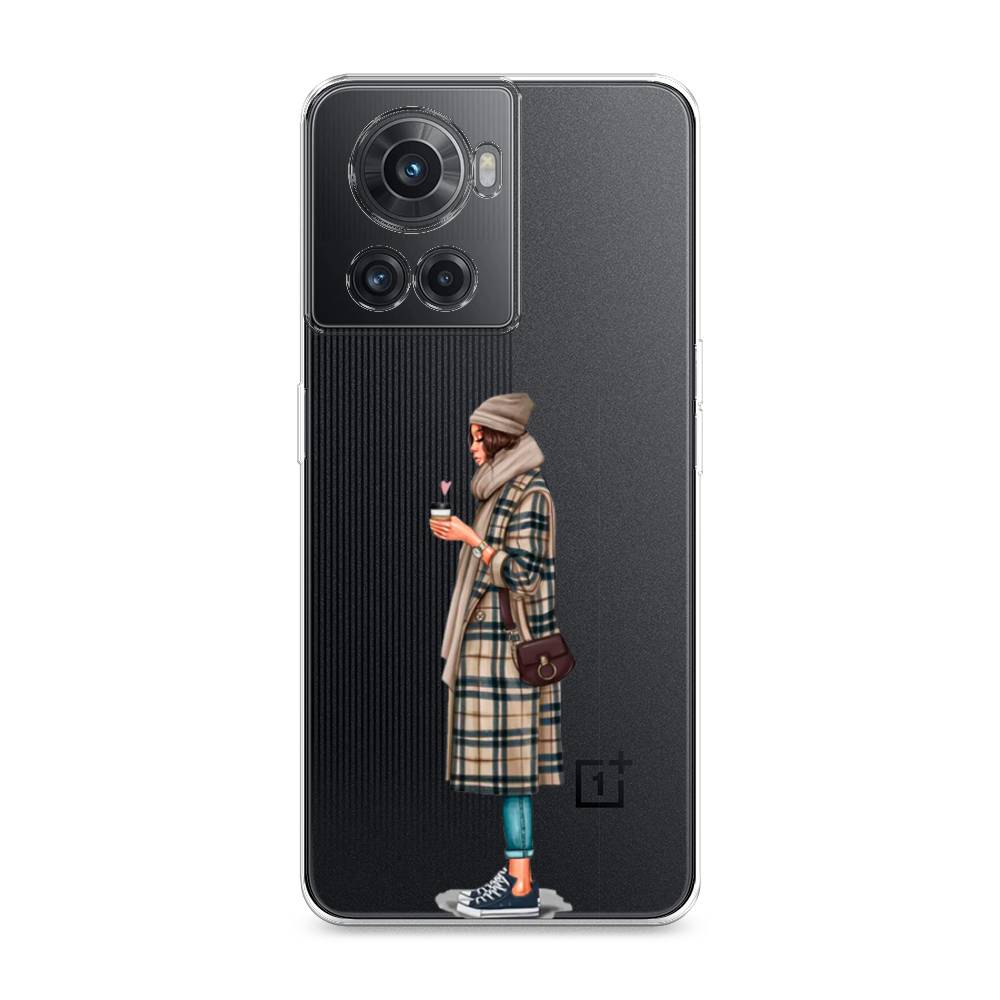 

Чехол на OnePlus 10R "Утренний кофе", Коричневый;бежевый, 153050-6