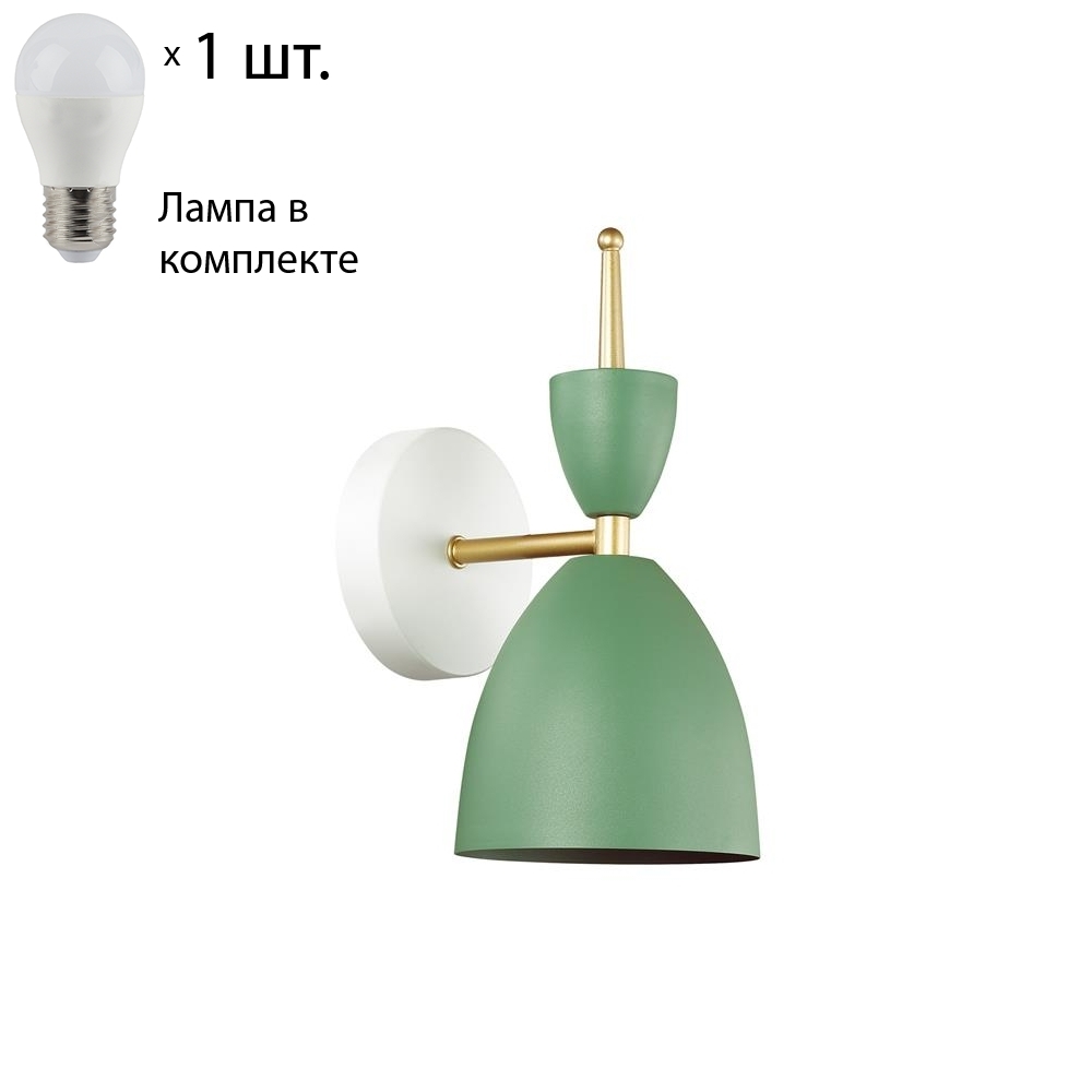 Бра с лампочкой Lumion Gemma 3785/1W+Lamps E27 P45