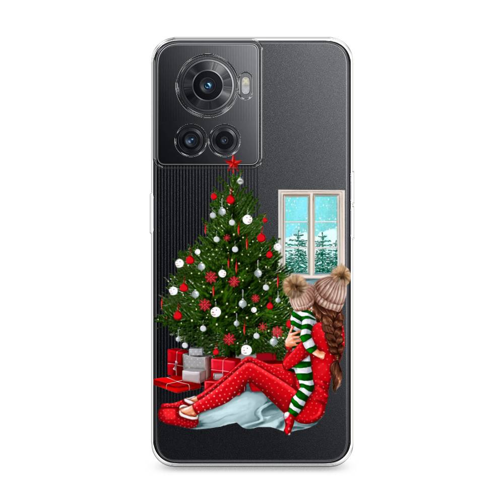 

Чехол на OnePlus 10R "Новый год с мамой", Красный;зеленый;голубой, 153050-6