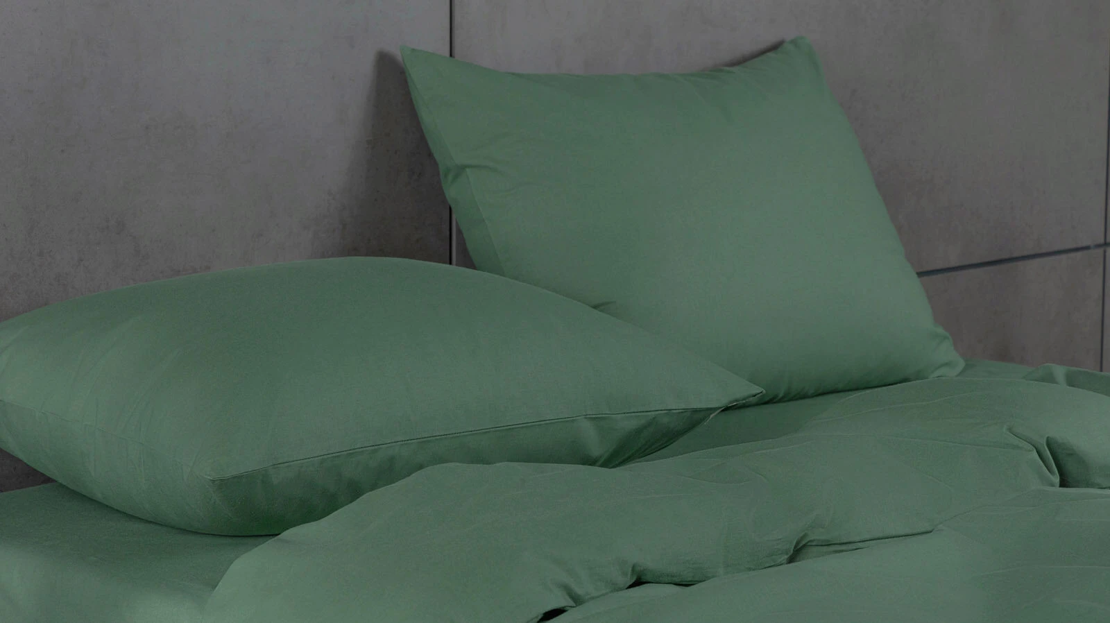 Постельное белье Askona Comfort Cotton двуспальный зеленый 5322₽