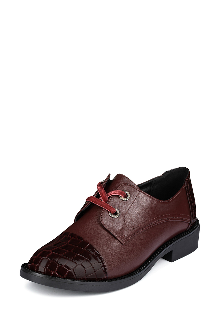 

Полуботинки женские T.Taccardi K0475LC-7A бордовые 40 RU, Бордовый, K0475LC-7A