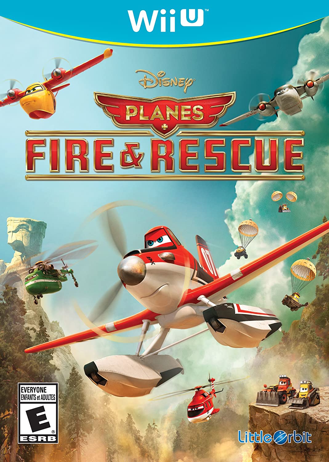 Игра Disney Planes 2 Fire and Rescue (Nintendo Wii U, полностью на иностранном языке)