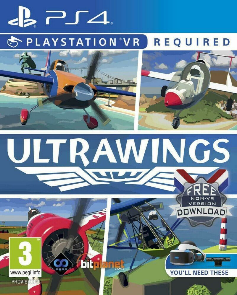 Игра Ultrawings (только для PS VR) (PlayStation 4, полностью на иностранном языке)