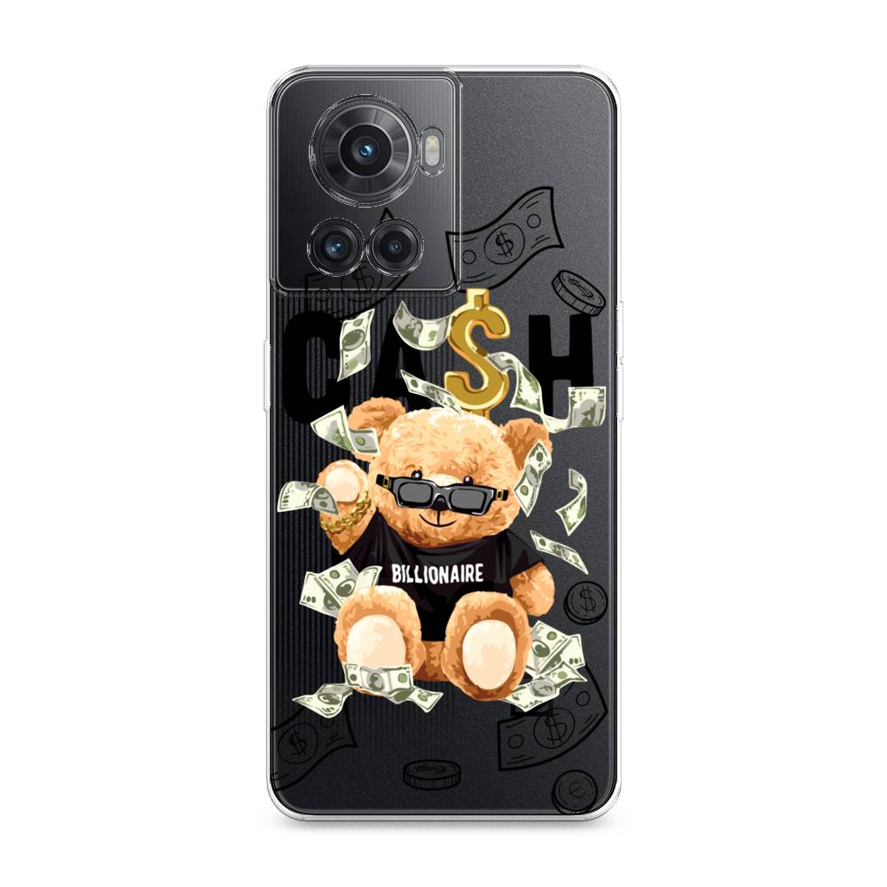 

Чехол на OnePlus 10R "Big cash", Черный;серый;бежевый, 153050-6
