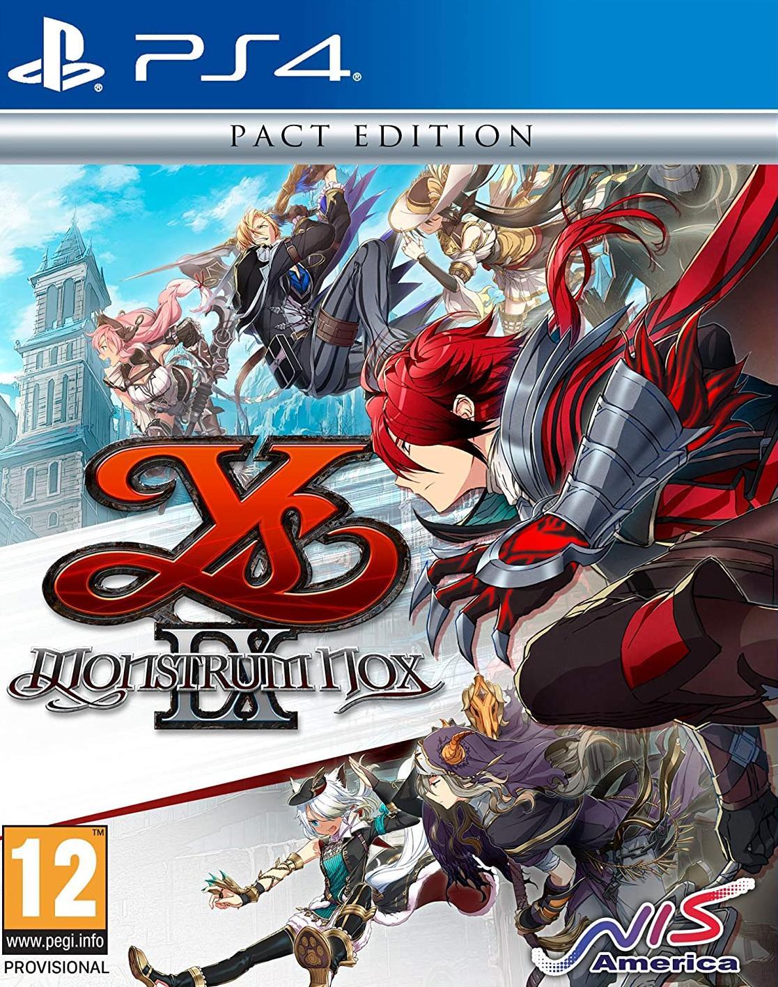 Игра Ys IX Monstrum Nox Pact Edition (PlayStation 4, полностью на иностранном языке)